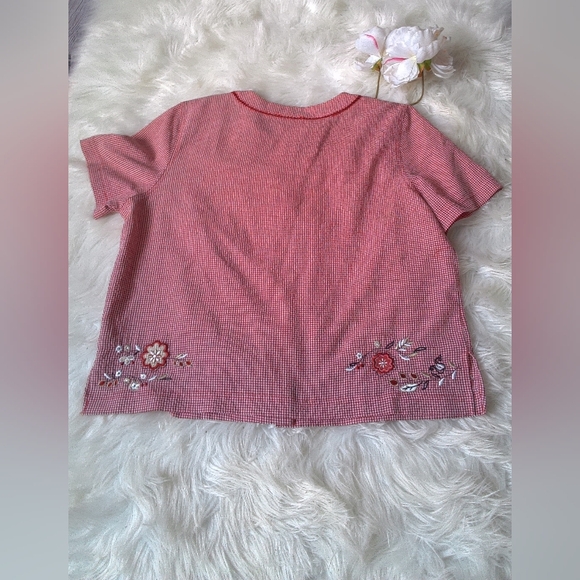 Koret vintage Pink Floral Shirt Size M - Picture 3 of 3